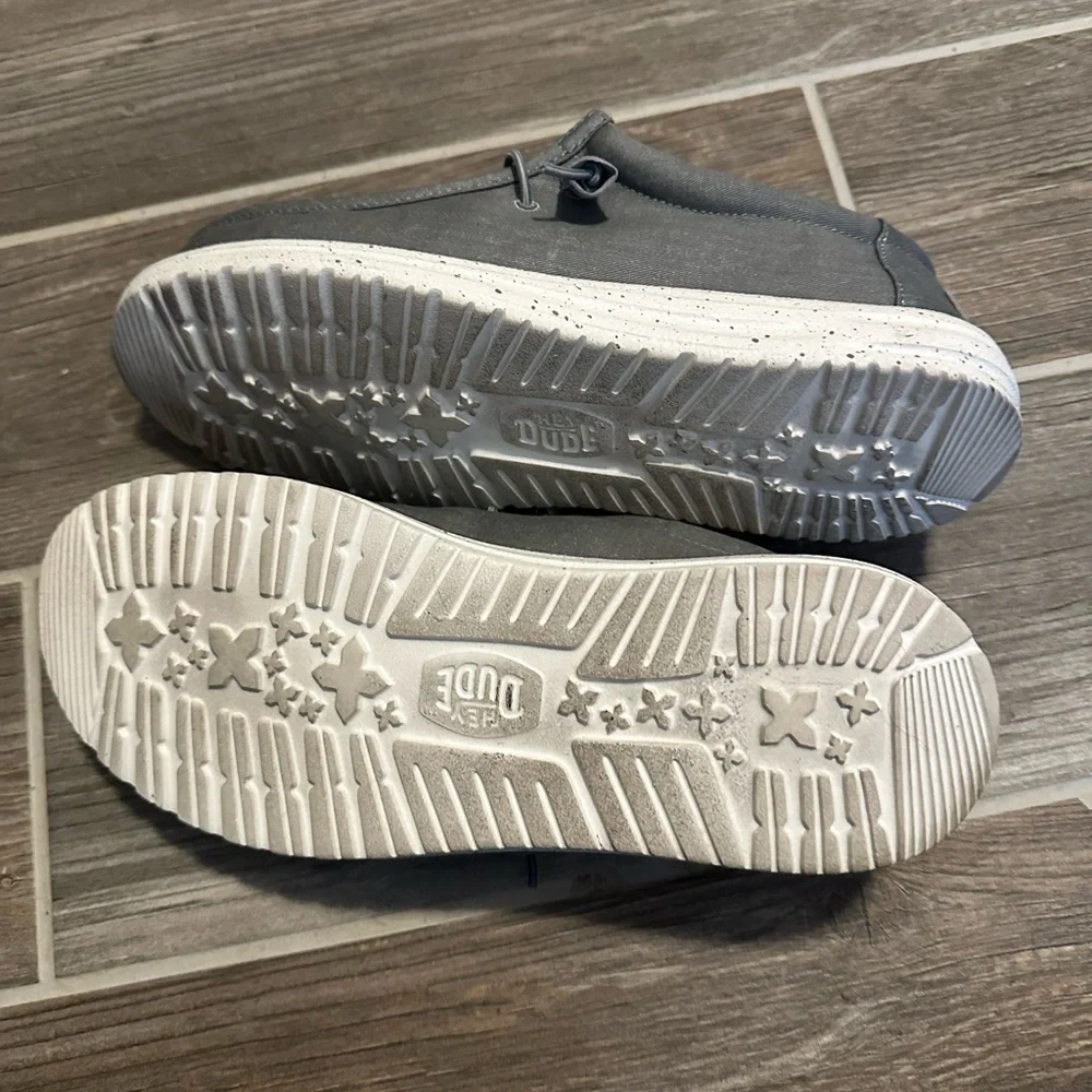 Hey Dude Men's Charcoal Slip-On Loafers - Picture 2 of 3